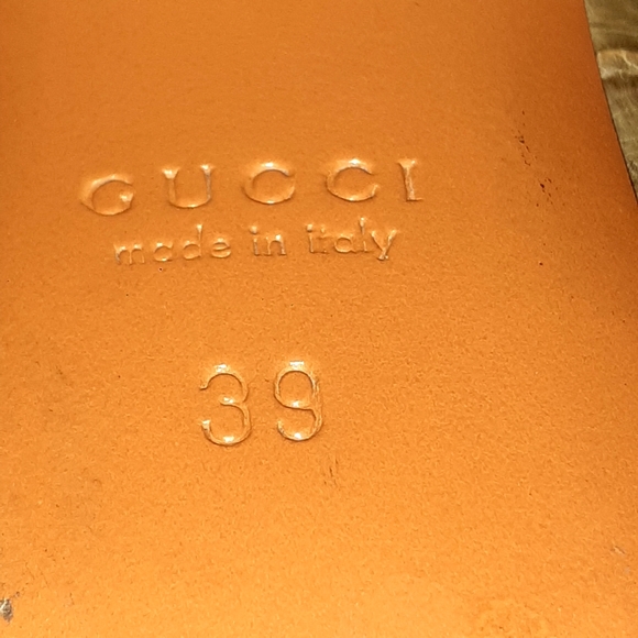 GUCCI Brown Python/Snakeskin 5" Heels - Picture 15 of 16